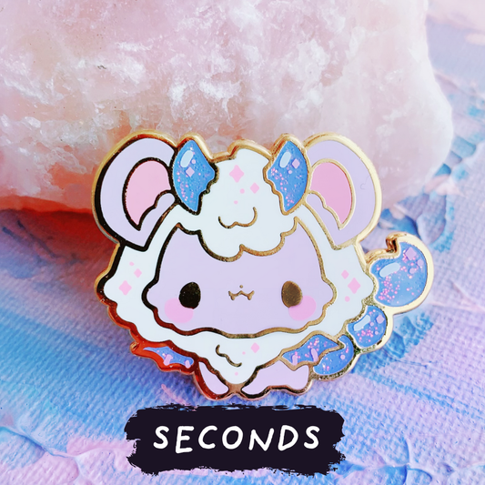 [SECONDS BIN] [MYTHICAL CREATURES] Manticore (Purple) Enamel Pin