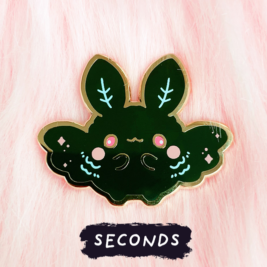 [SECONDS BIN] [MYTHICAL CREATURES] Mothman Enamel Pin