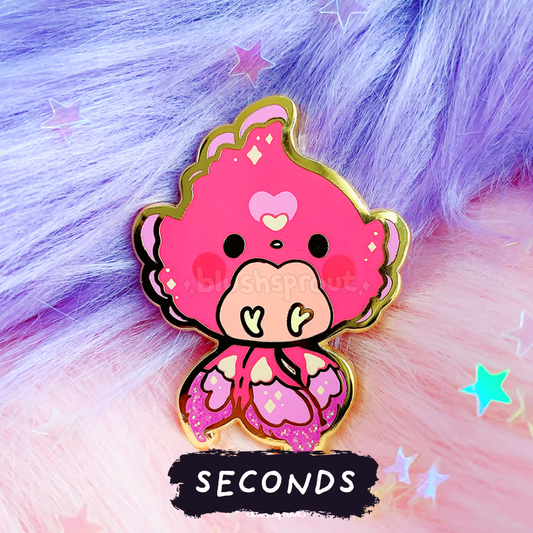 [SECONDS BIN] [MYTHICAL CREATURES] Phoenix (Ruby Red) Enamel Pin
