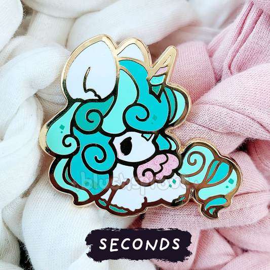 [SECONDS BIN] [MYTHICAL CREATURES] Unicorn (Mint) Enamel Pin