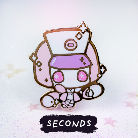 [SECONDS BIN] [FANDOM] Medabots Neutranurse Enamel Pin