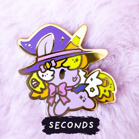 [SECONDS BIN] [ORIGINAL] Rainbow Food Animals: Unicandycorn Enamel Pin