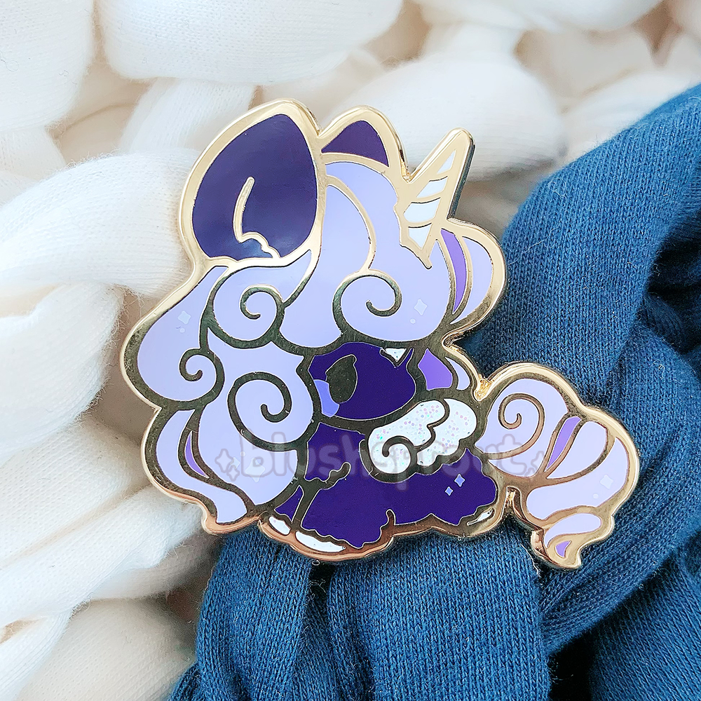 Unicorn Violet Enamel Pin