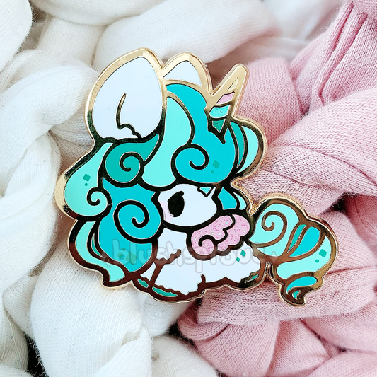 Unicorn Mint Enamel Pin