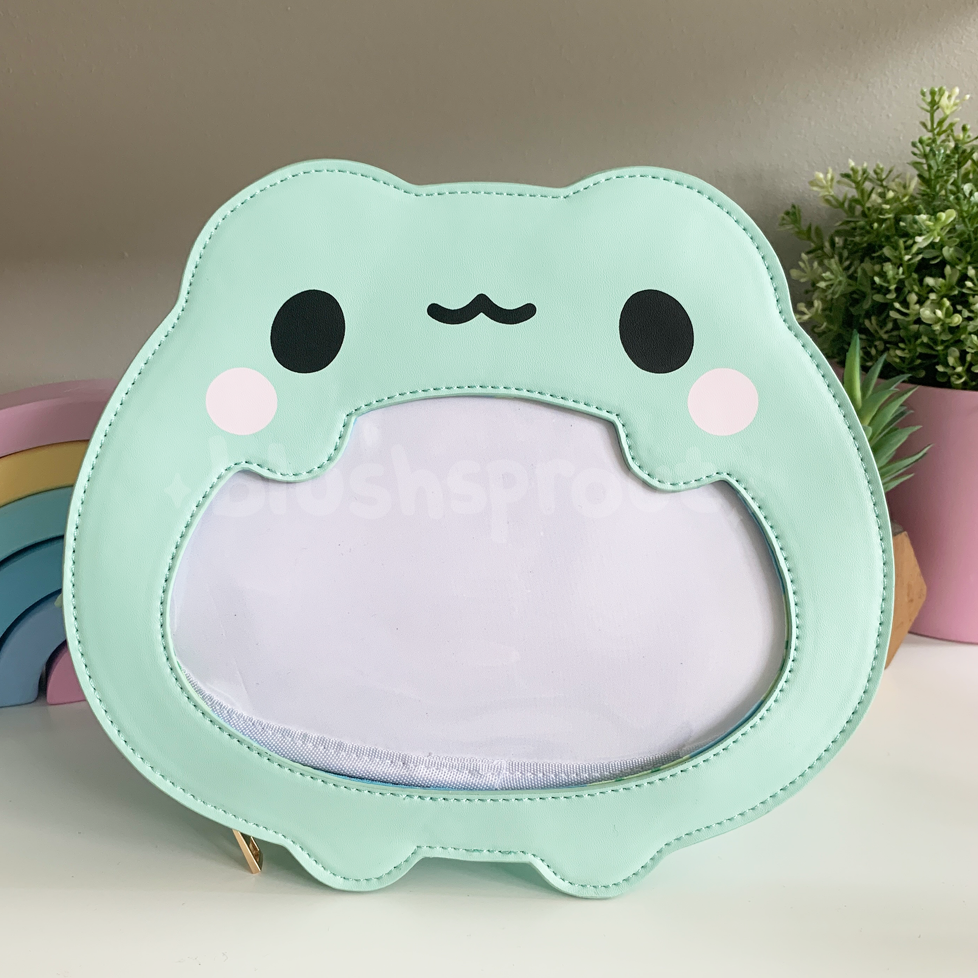 Blushsprout Original Holographic Frog Ita sale Bag