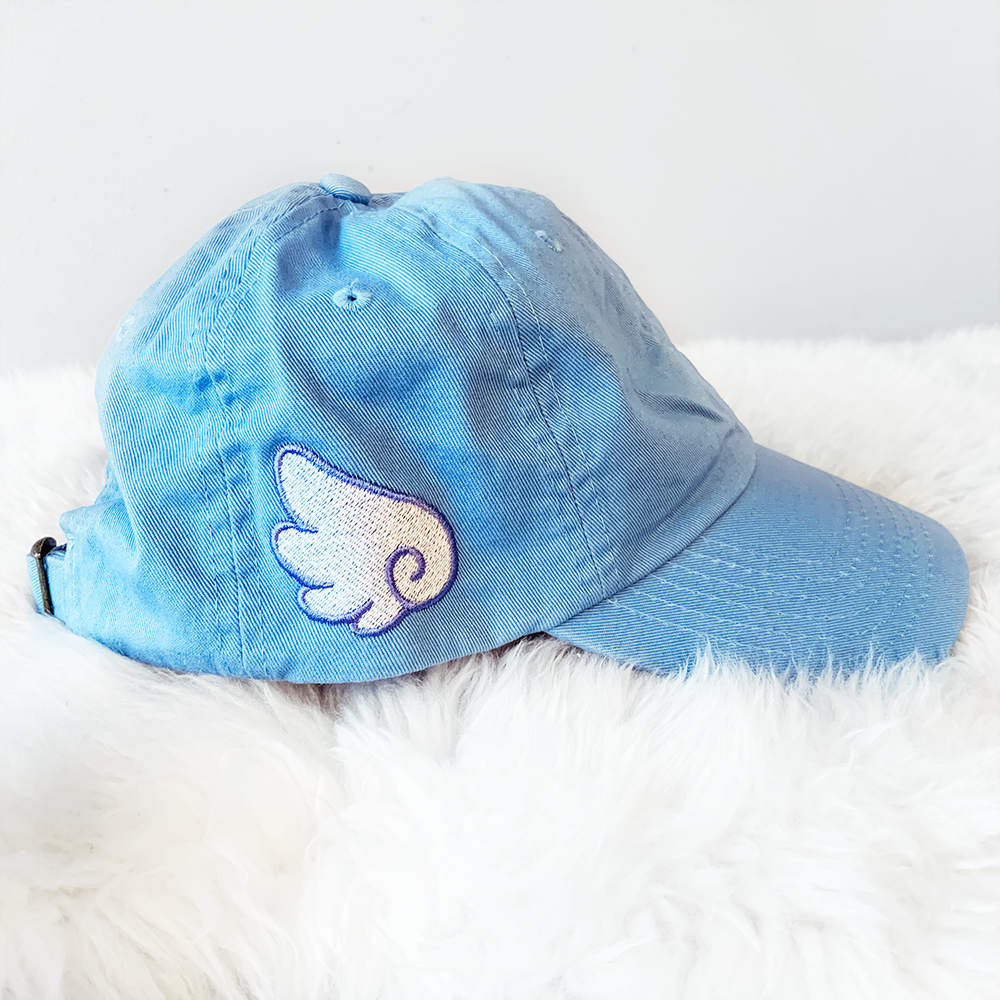 Angel Wings Dad Cap ☆ BLUE