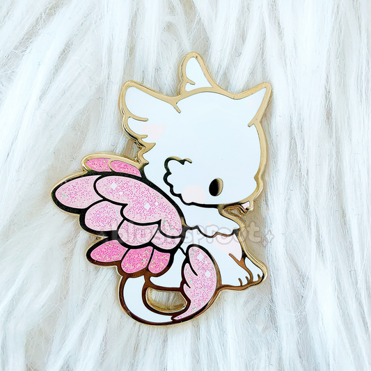 Feather Dragon Enamel Pin