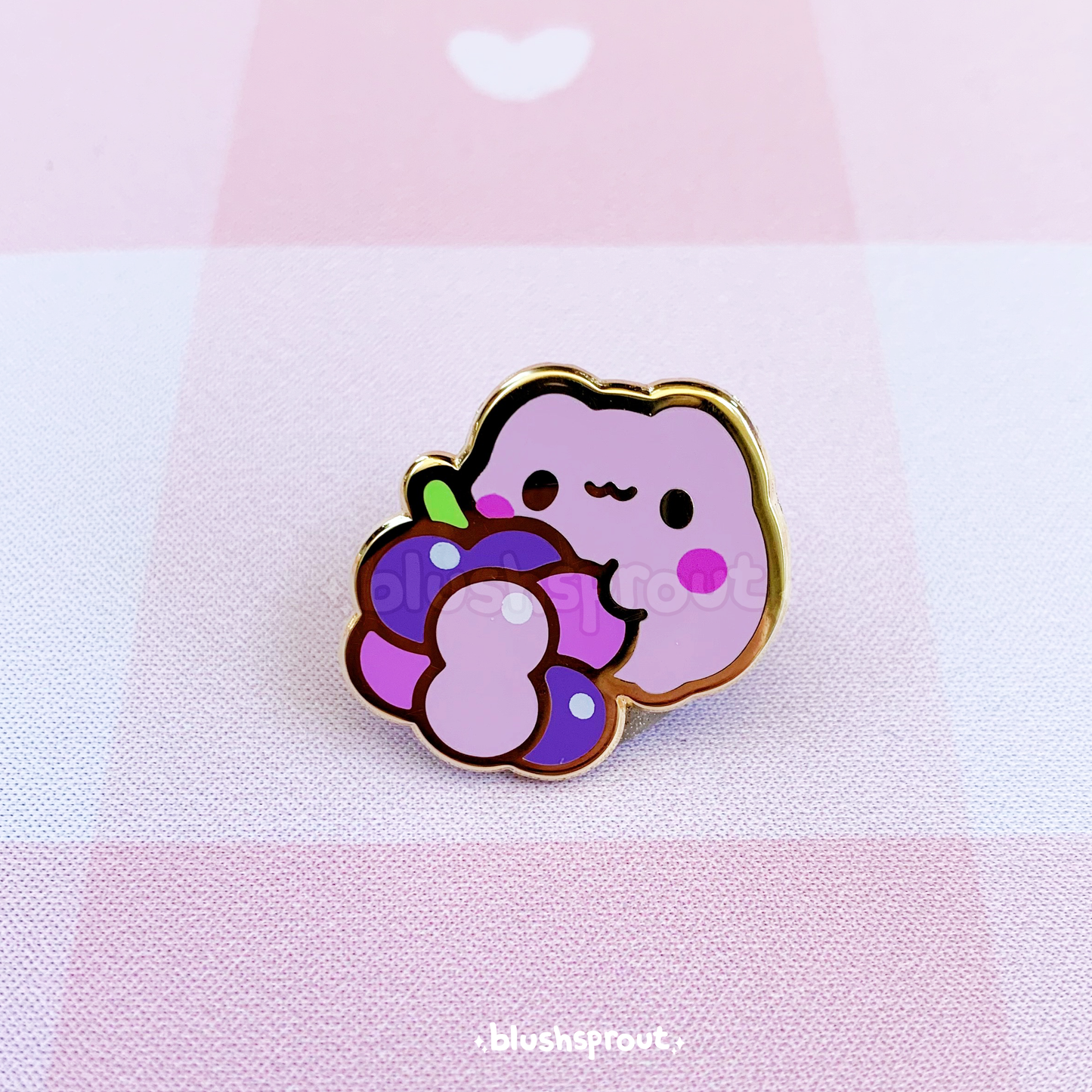 Fruit Froggies ♥ Grape Enamel Pin