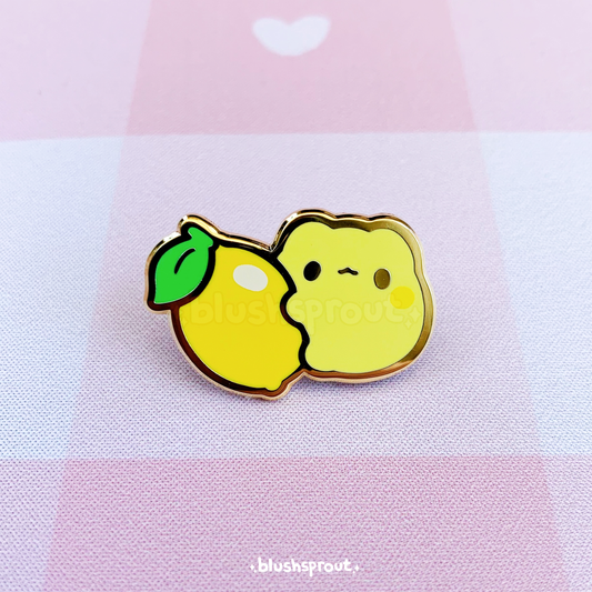 Fruit Froggies ♥ Lemon Enamel Pin