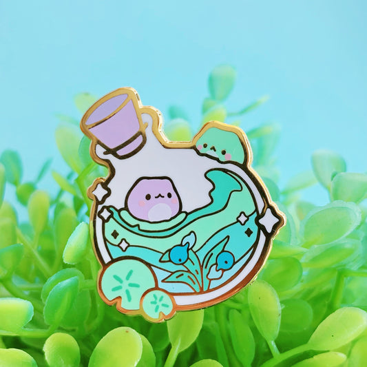 Froggie Pond Potion Enamel Pin