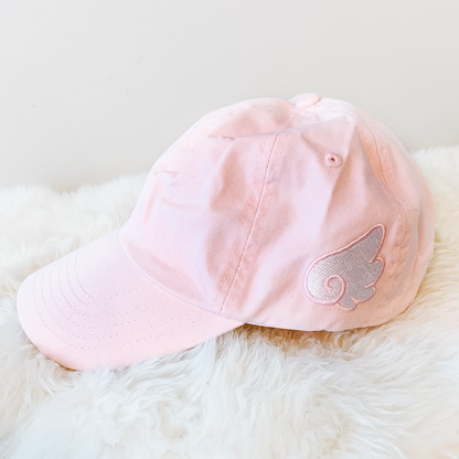 Angel Wings Dad Cap ☆ PINK