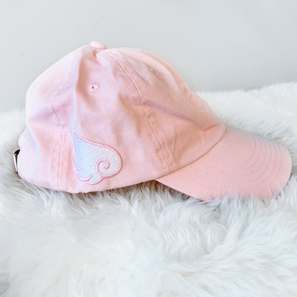 Angel Wings Dad Cap ☆ PINK