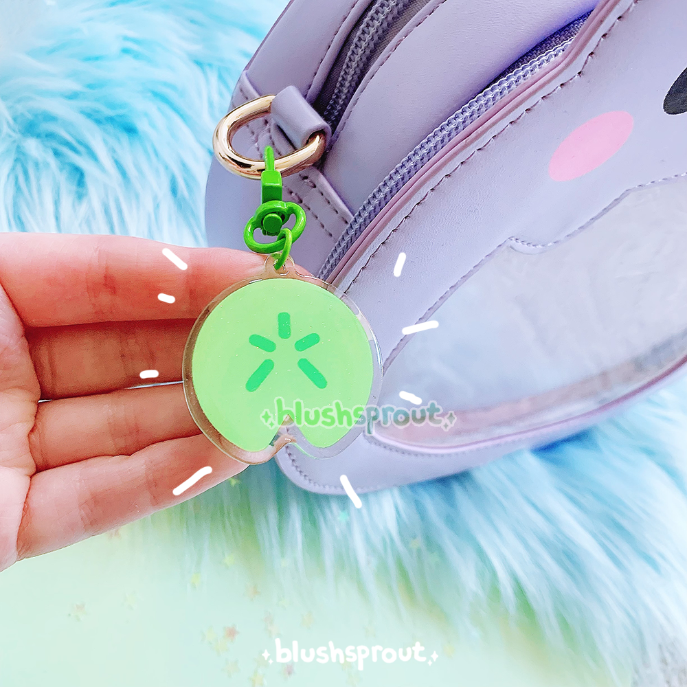 Lily Pad 1.5 Acrylic Keychain Charm – blushsprout