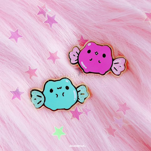 Froggie Candy Enamel Pin Set