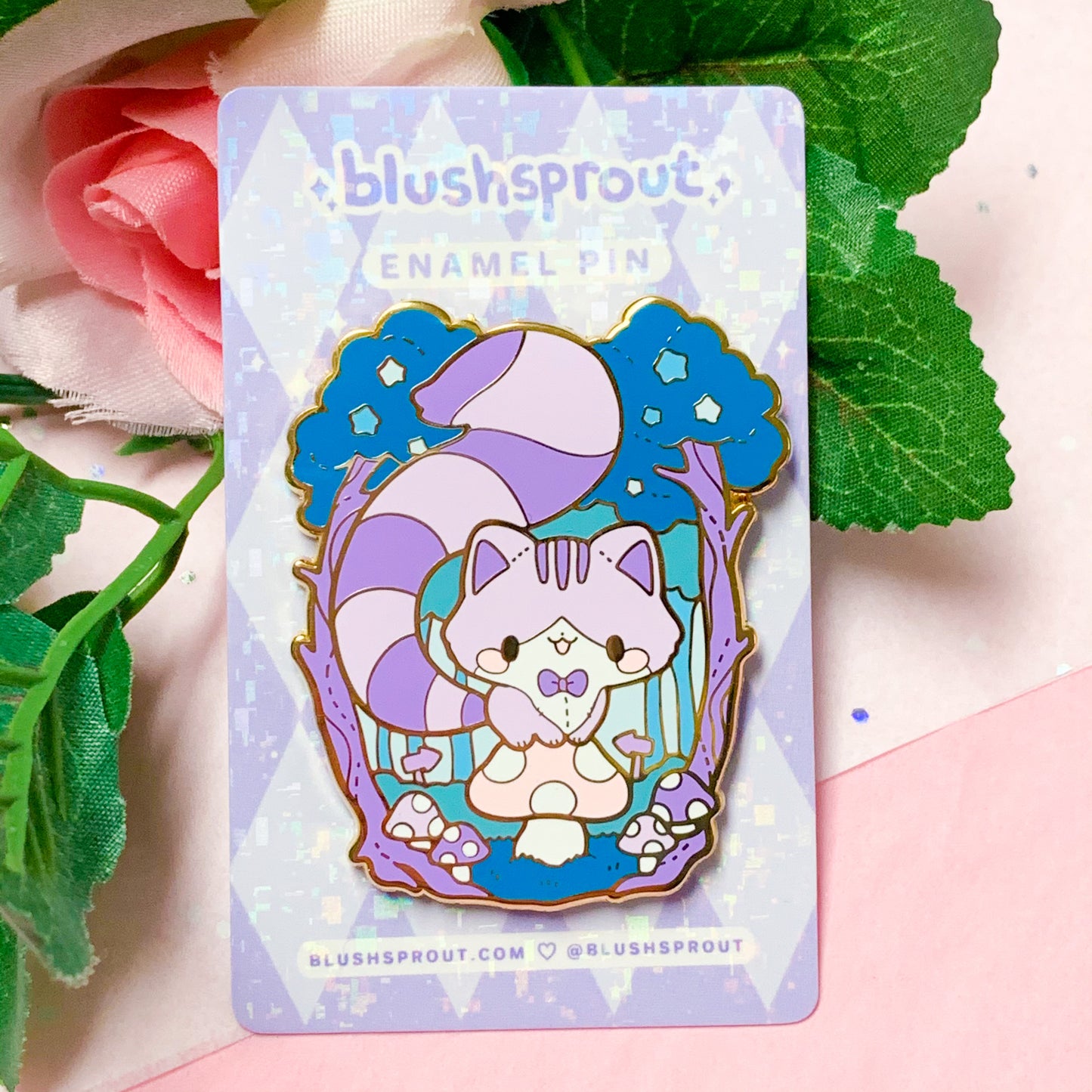 Wonderland ♡ Cheshire Cat Enamel Pin