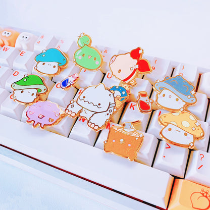 Maple Enamel Pins